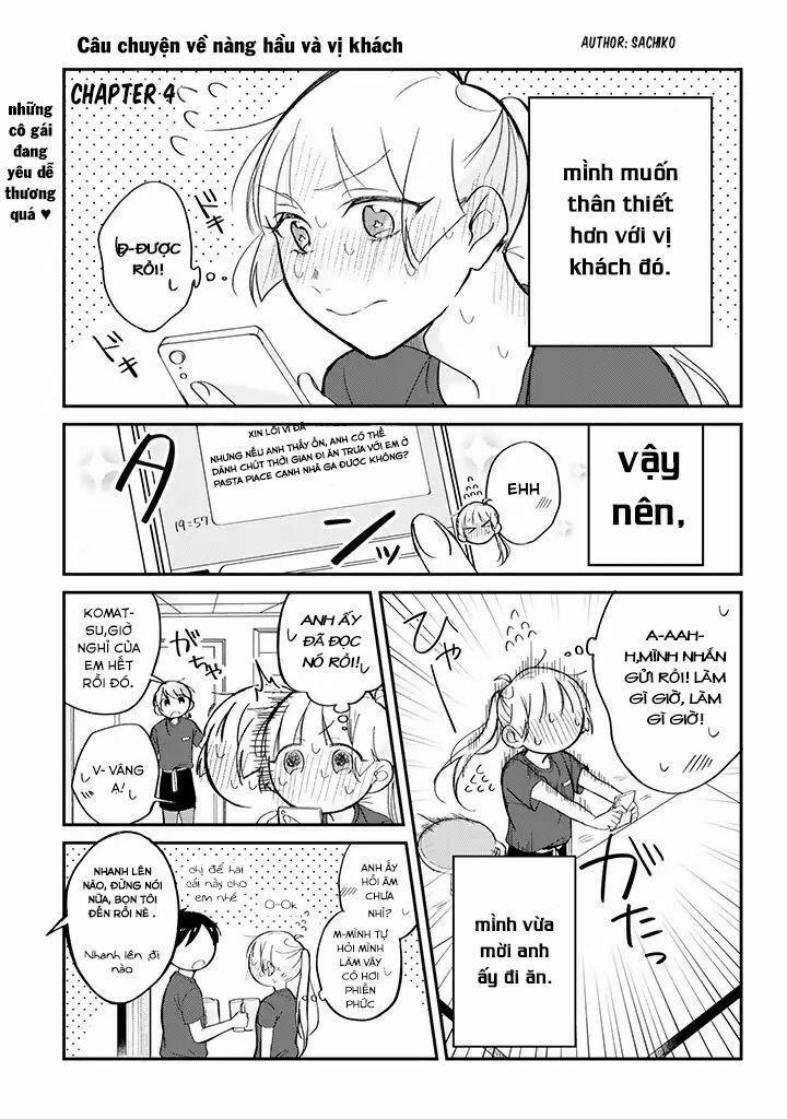 The Story Of A Waitress And Her Customer 4 trang 1