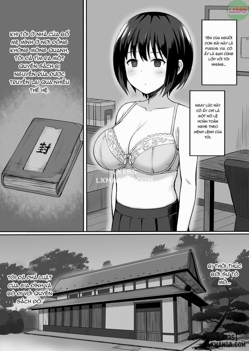 The Story of Turning Your Classmate into an Onahole through a Curse of Obedience Oneshot trang 2