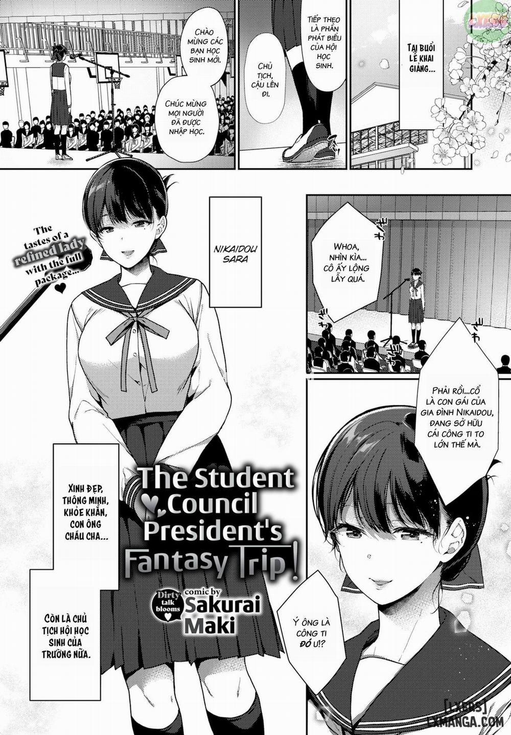 The Student Council President's Fantasy Trip! Oneshot trang 0