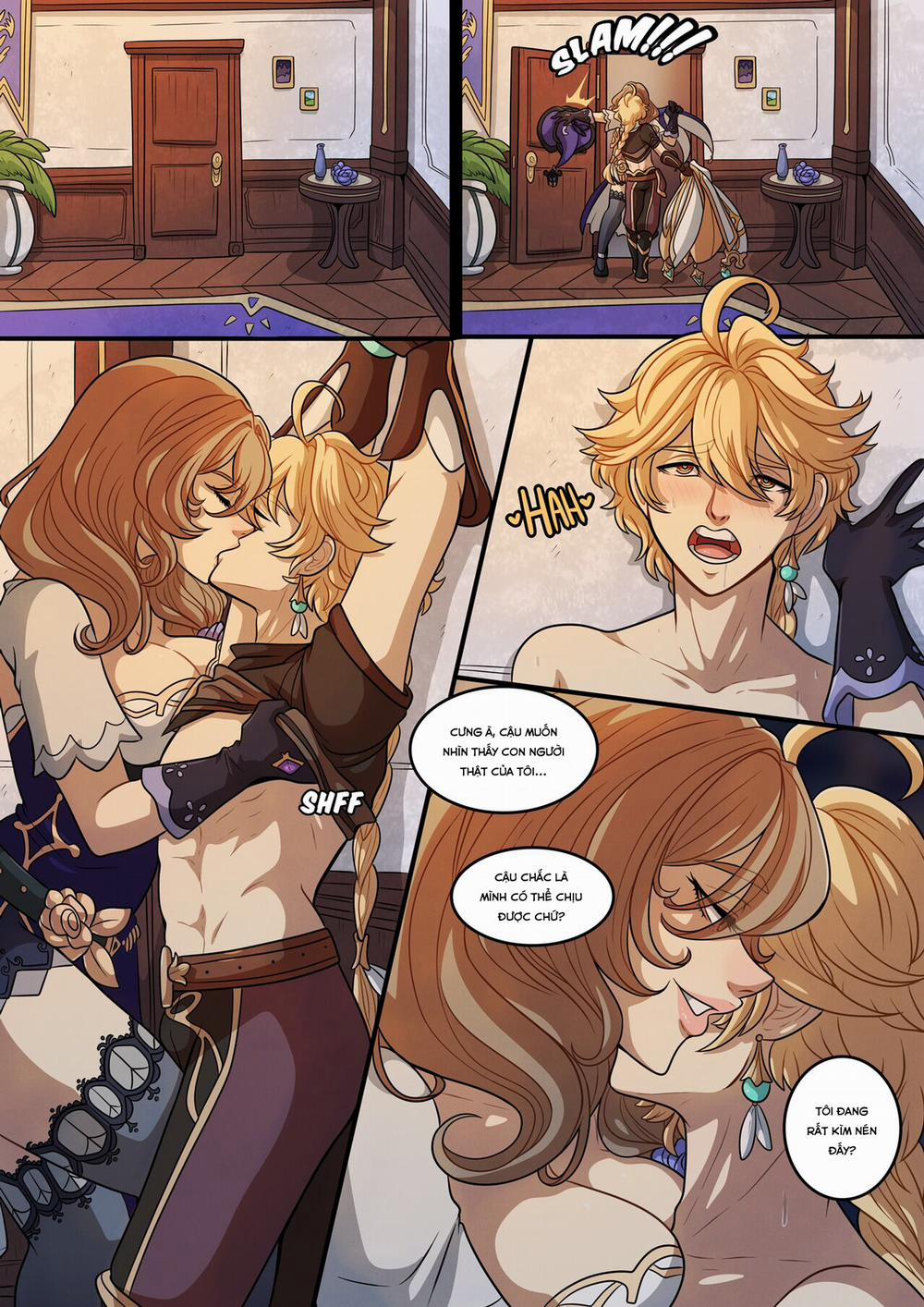 The Traveler's Guide to Teyvat's Heart-Lisa Oneshot. trang 10