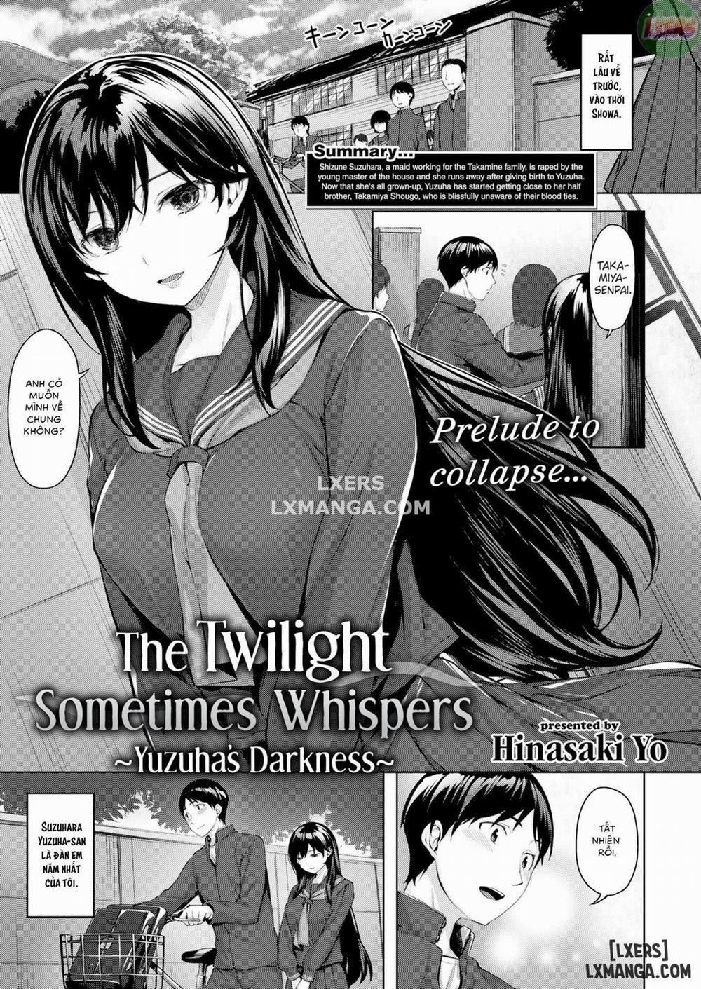 The Twilight Sometimes Whispers ~Yuzuha's Darkness~ Oneshot trang 0