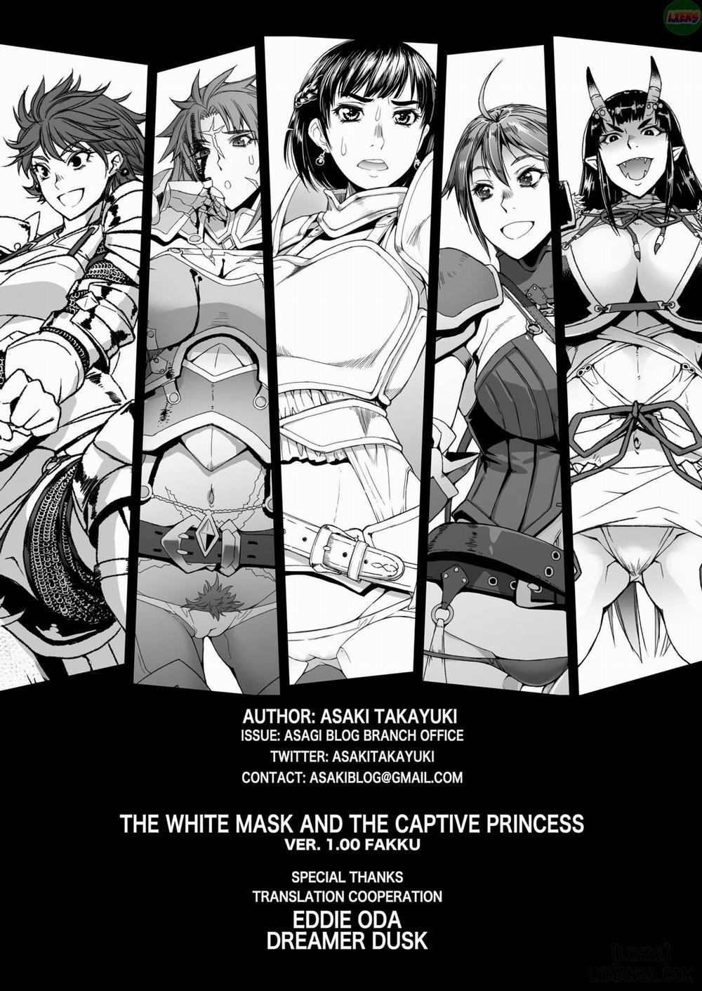 The White Mask and the Captive Princess Oneshot trang 28