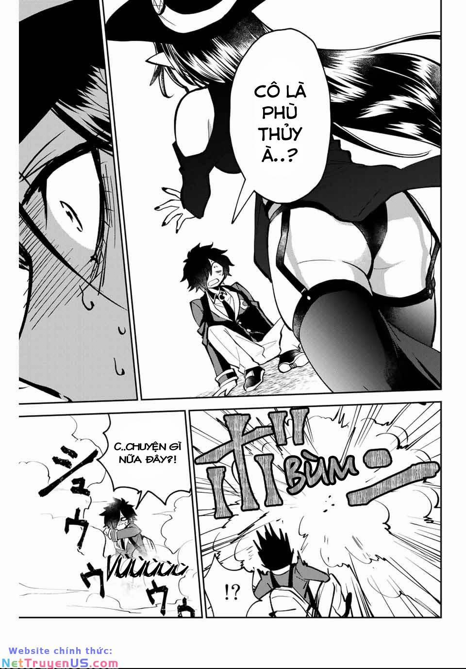 The Witch Controls Her Age And Magic With A Kiss 1 trang 17