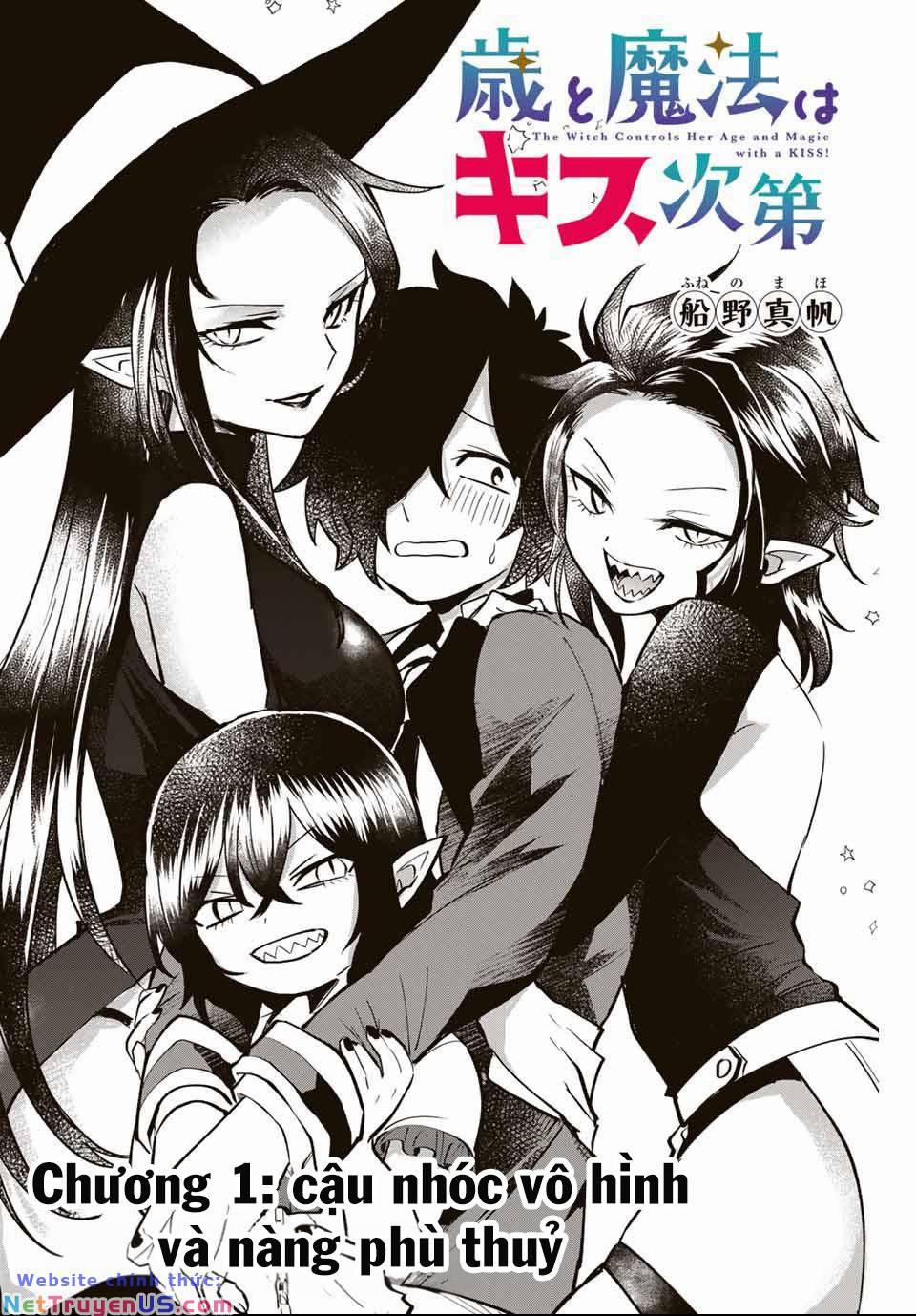 The Witch Controls Her Age And Magic With A Kiss 1 trang 2