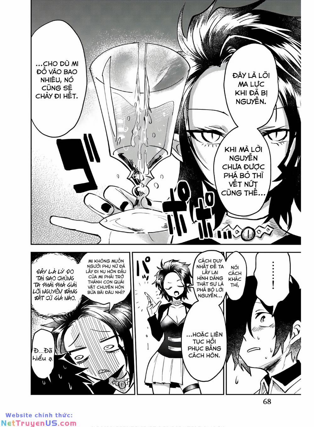 The Witch Controls Her Age And Magic With A Kiss 2 trang 14