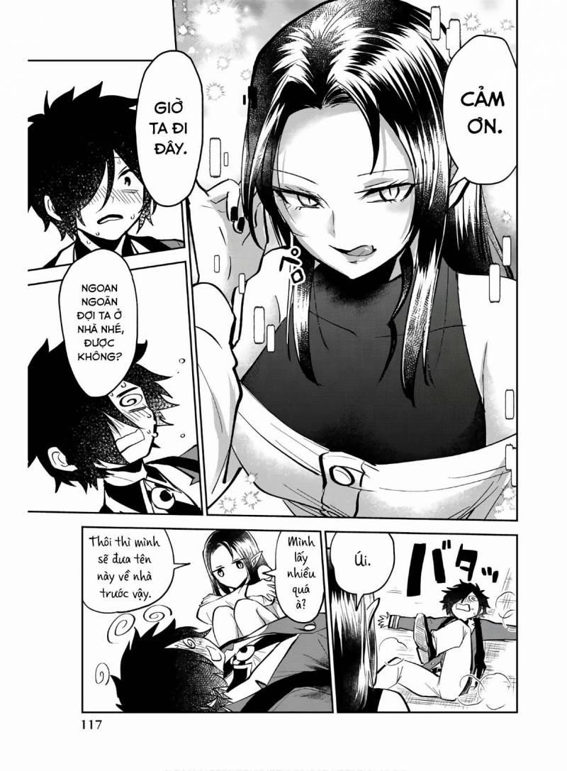 The Witch Controls Her Age And Magic With A Kiss 5 trang 9