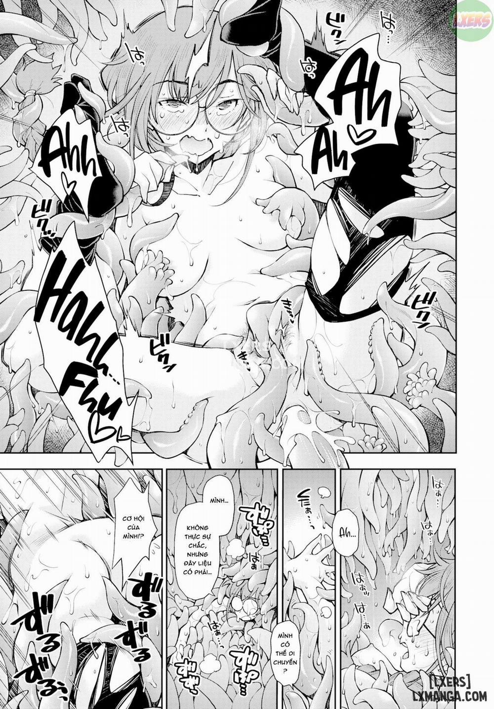 There is a Labyrinth Where a Female Sage Cannot Escape Until She Defeats The Tentacles Oneshot trang 16