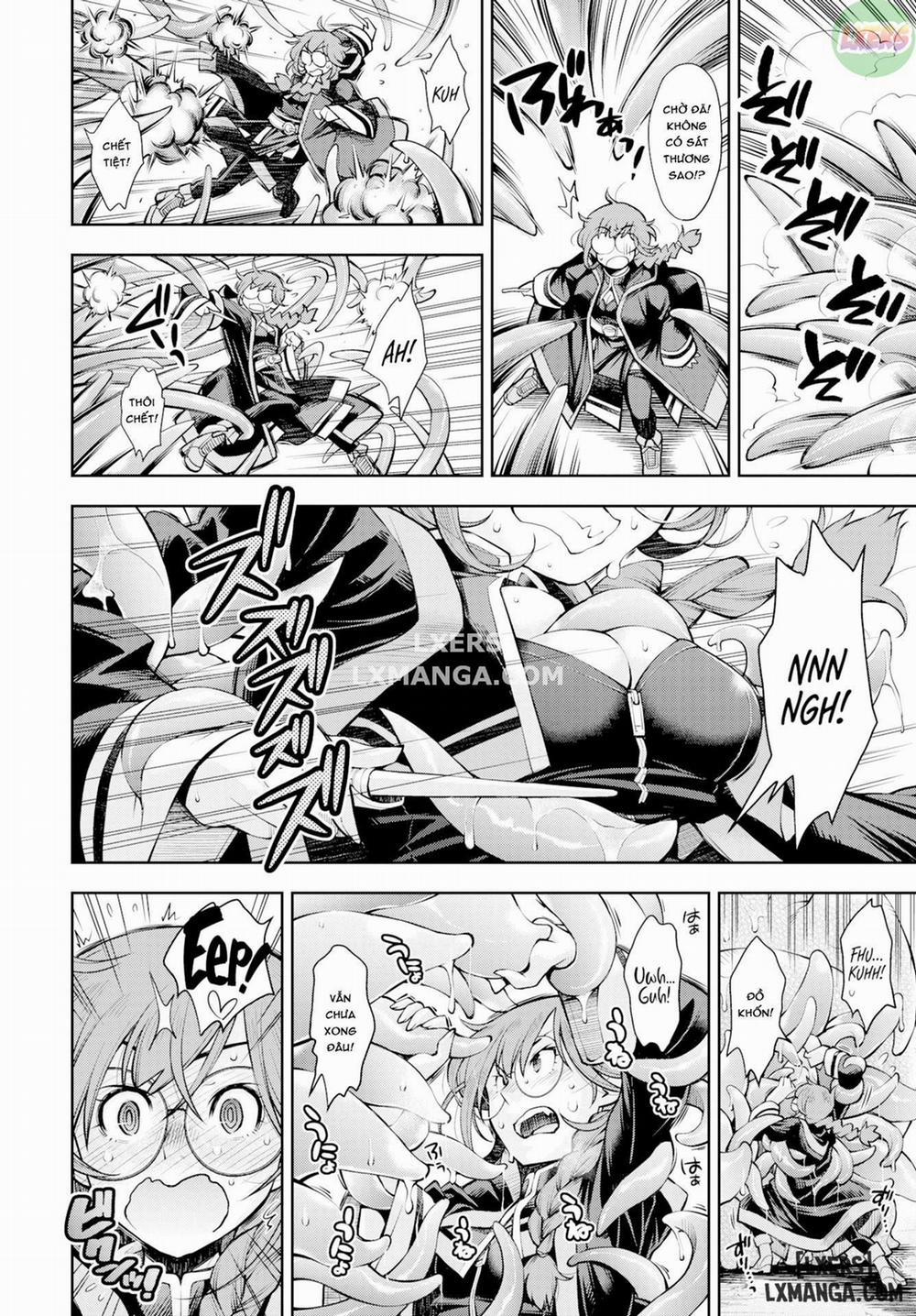 There is a Labyrinth Where a Female Sage Cannot Escape Until She Defeats The Tentacles Oneshot trang 5