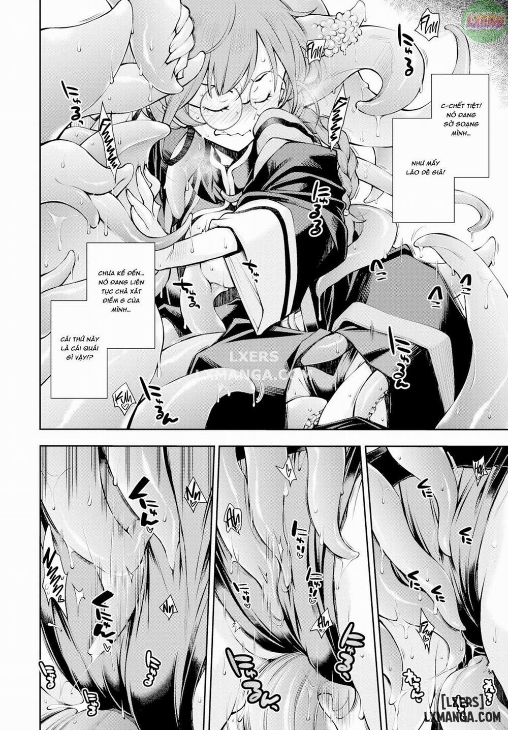 There is a Labyrinth Where a Female Sage Cannot Escape Until She Defeats The Tentacles Oneshot trang 7