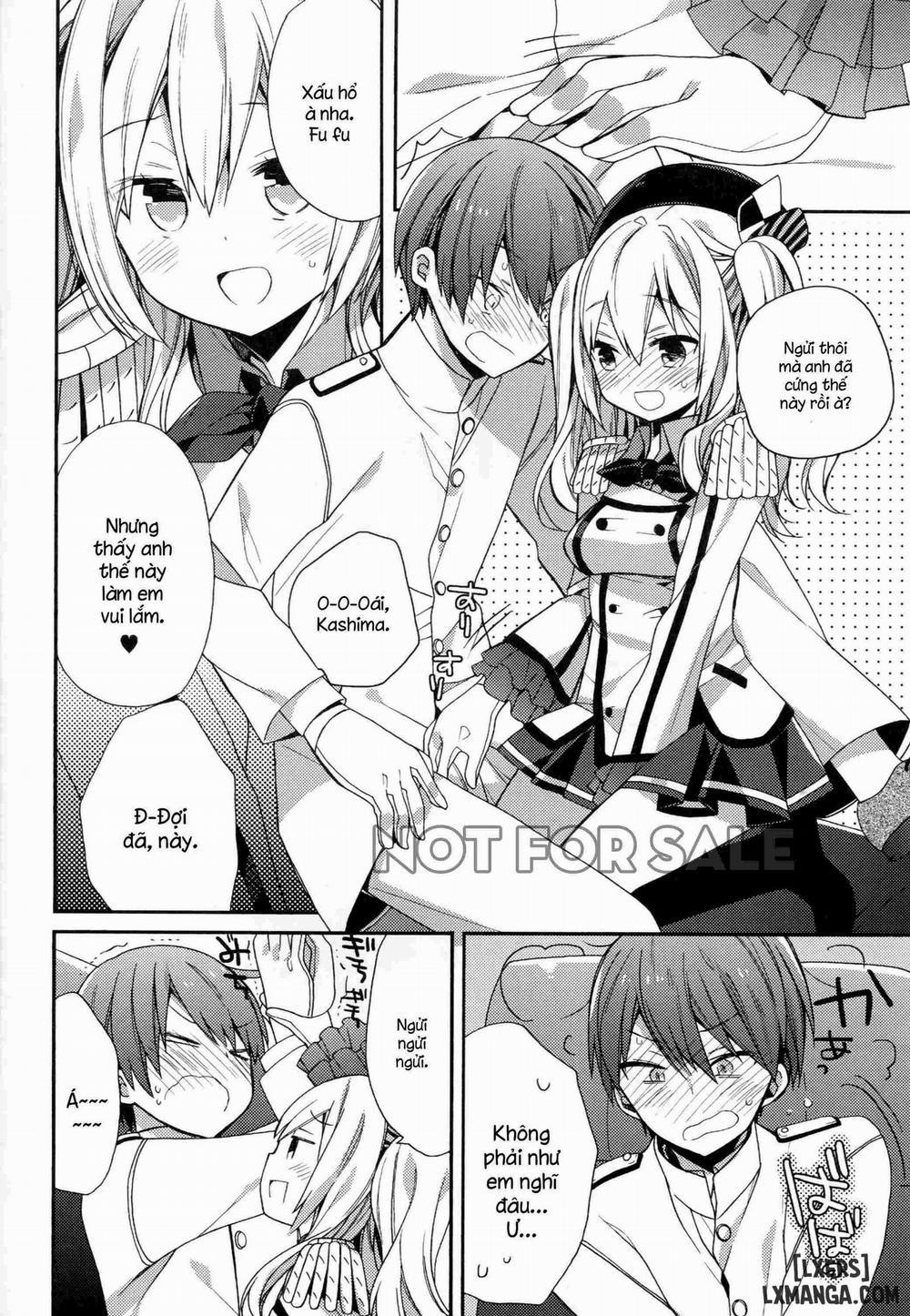 There's Something Weird With Kashima's War Training Oneshot trang 8