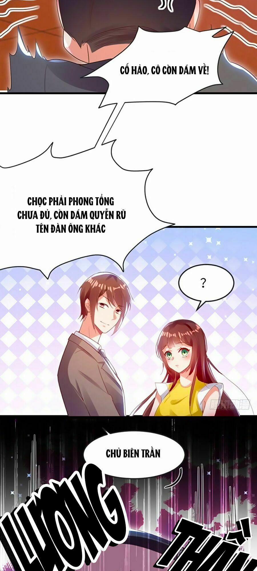 Thiên Tài Khốc Bảo: Tổng Tài Sủng Thê Quá Cường Hãn 13 trang 8