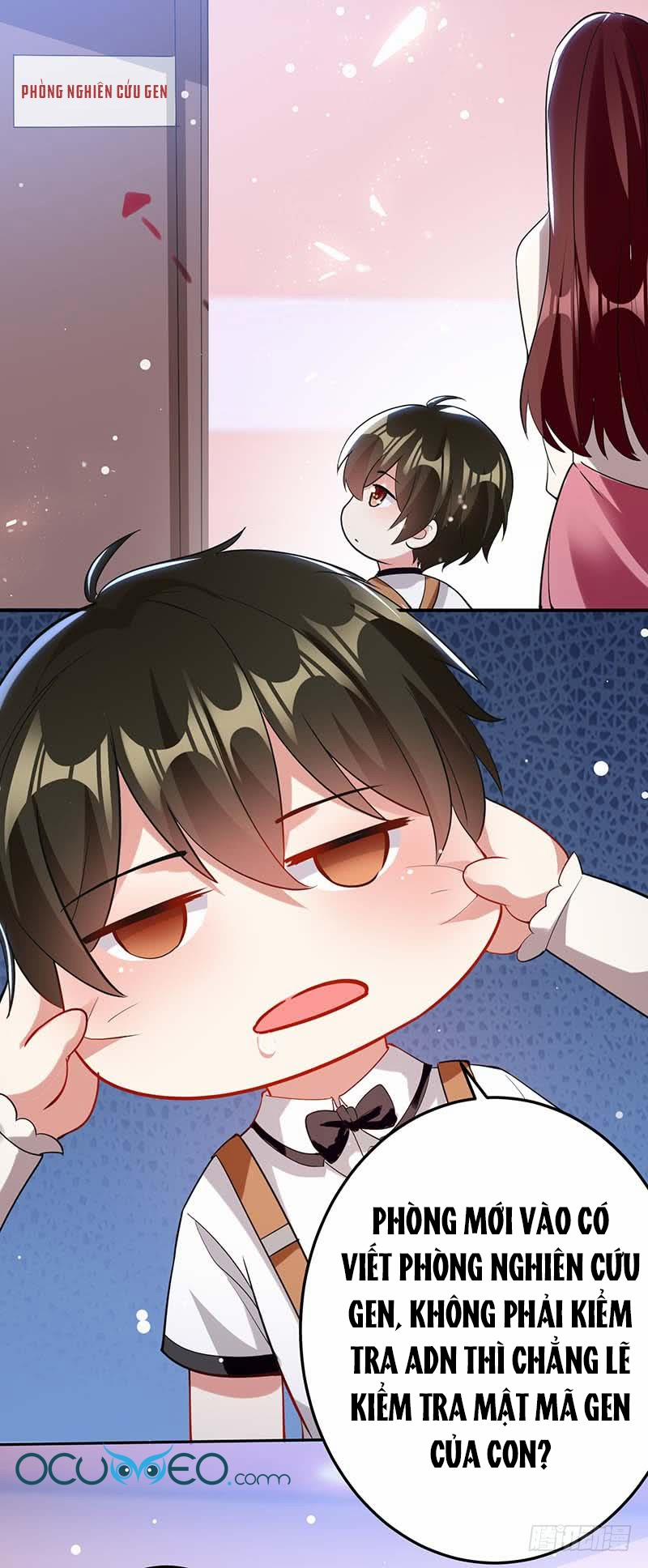 Thiên Tài Khốc Bảo: Tổng Tài Sủng Thê Quá Cường Hãn 24 trang 28