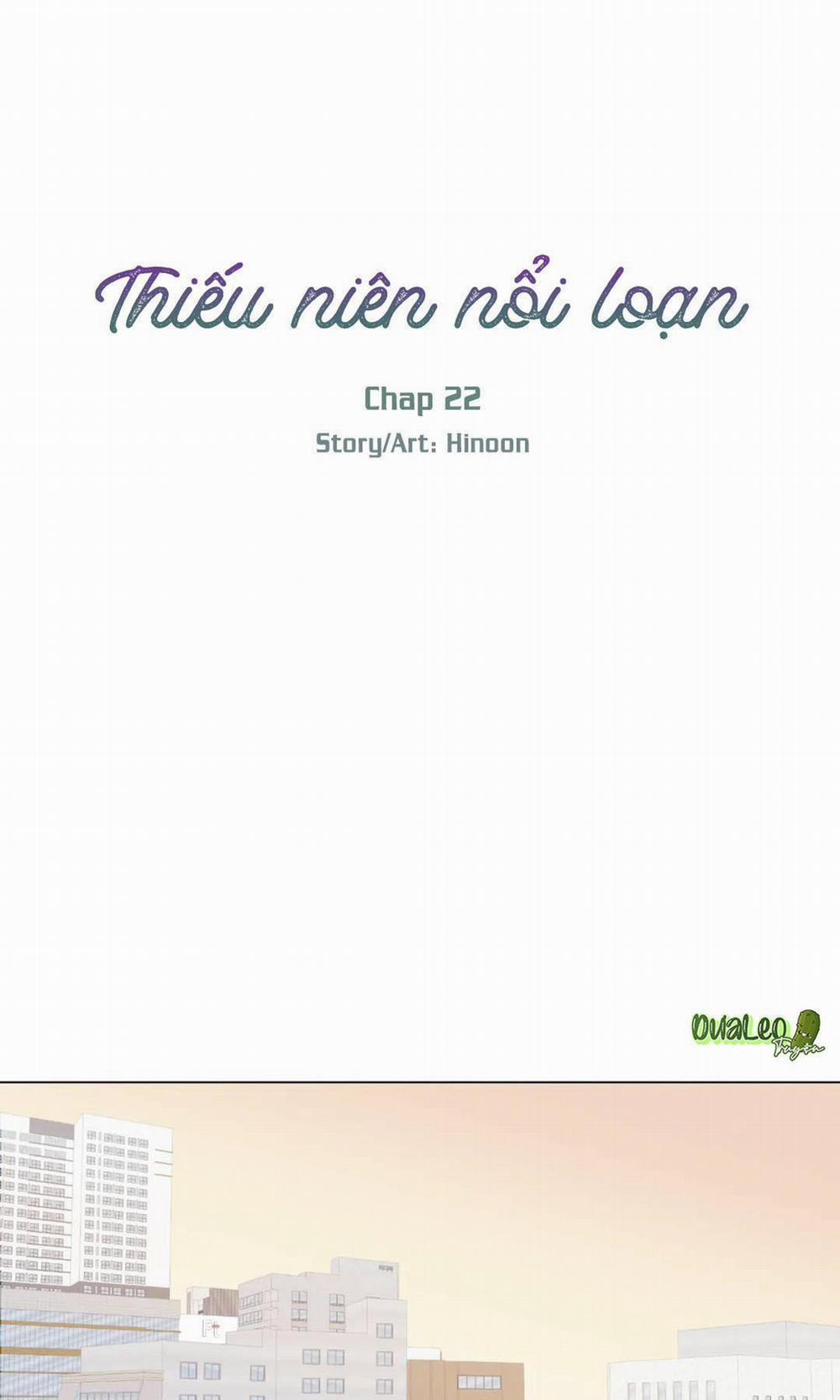 Thiếu Niên Nổi Loạn 22 trang 0