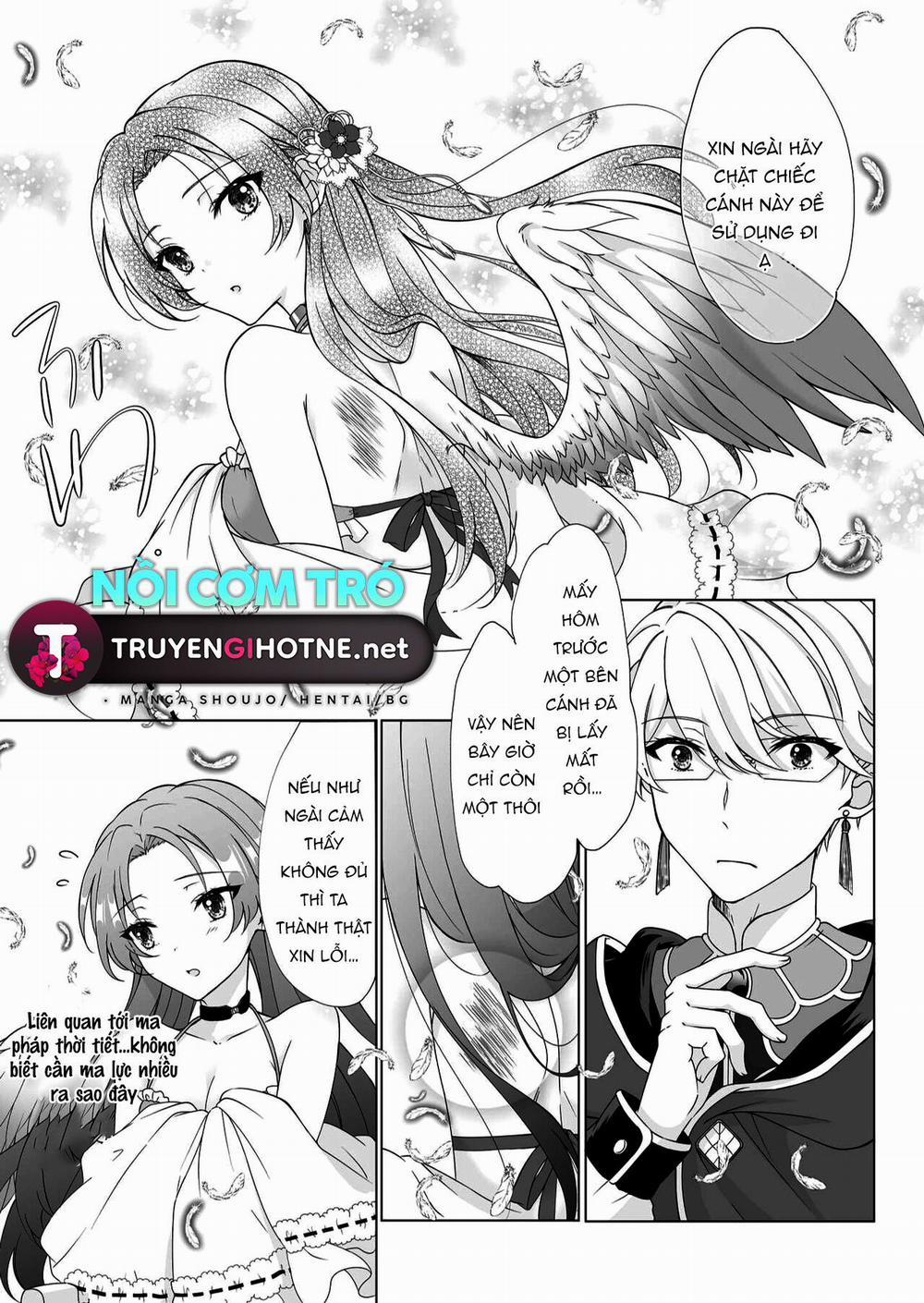 Thiếu Nữ Chỉ Có Một Cánh Bị Xúc Tu Hấp Thụ Ma Lực 1.1 trang 5