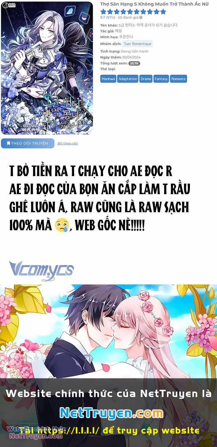 Thợ Săn Hạng S Không Muốn Trở Thành Ác Nữ 34 trang 37