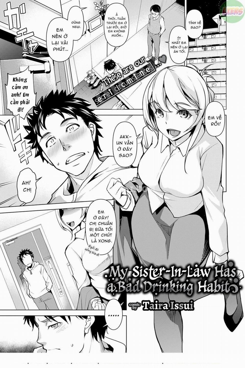 Thói Quen Xấu Khi Nhậu Của Chị Dâu Oneshot trang 0