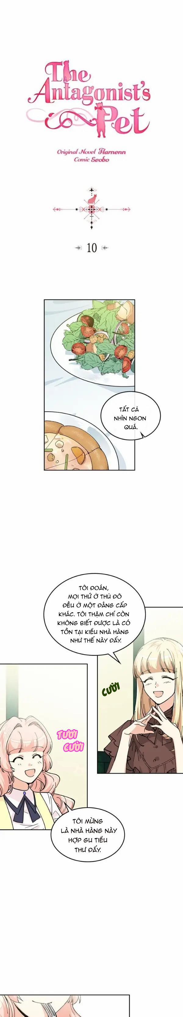 Thú Cưng Của Nhân Vật Phản Diện 10 trang 0