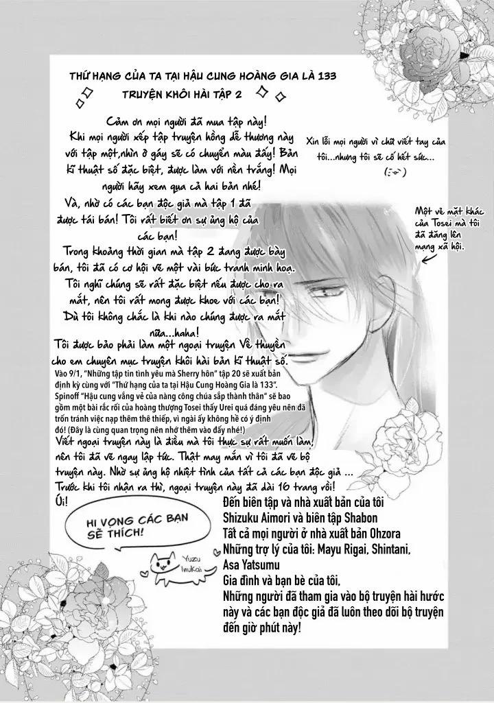 Thứ Hạng Của Ta Tại Hậu Cung Hoàng Gia Là 133 11.1 trang 10