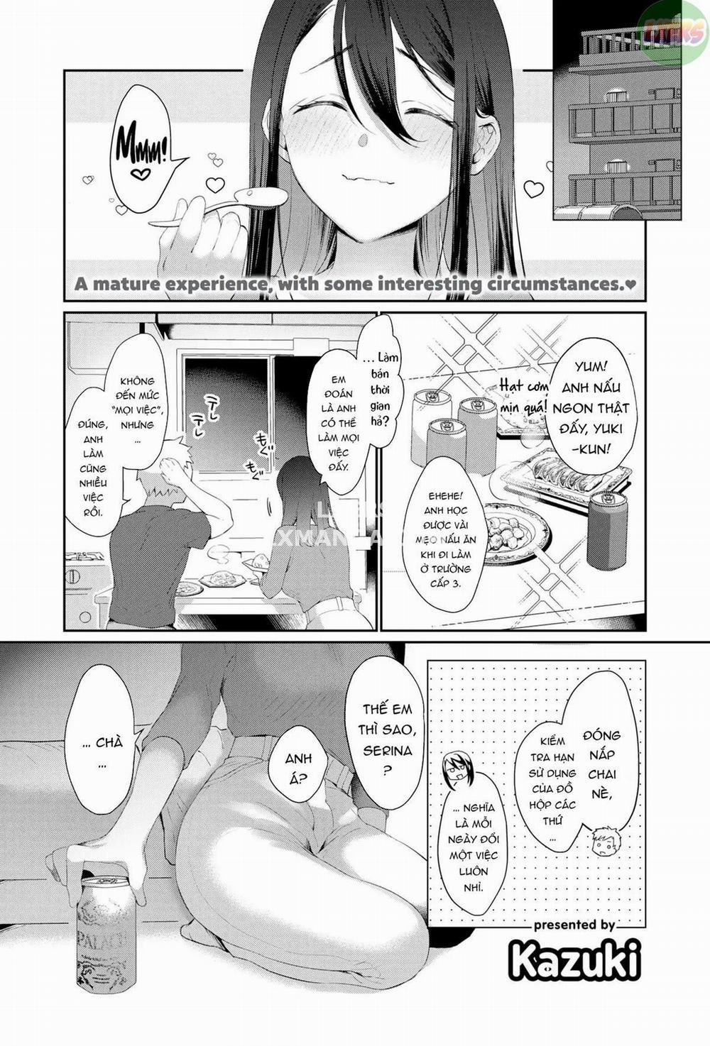 Thử nghiệm tình dục nho nhỏ Oneshot trang 1