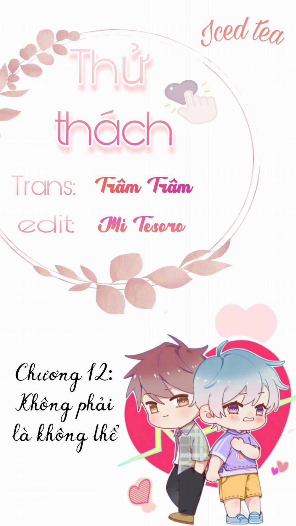 Thử thách không động tâm 12 trang 0