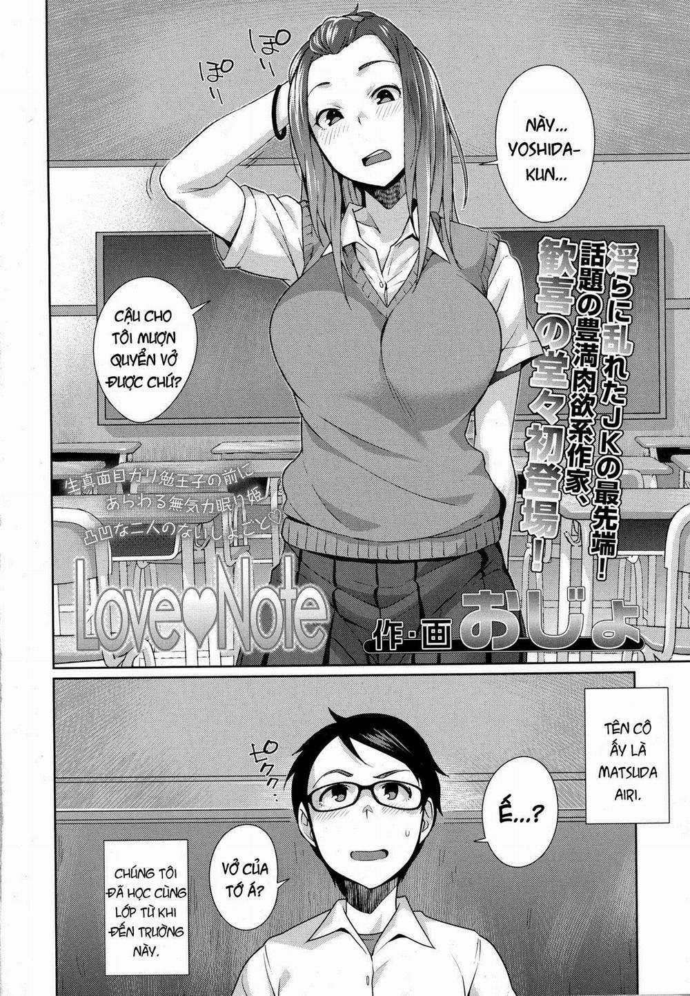 Thư♥tình Oneshot trang 2