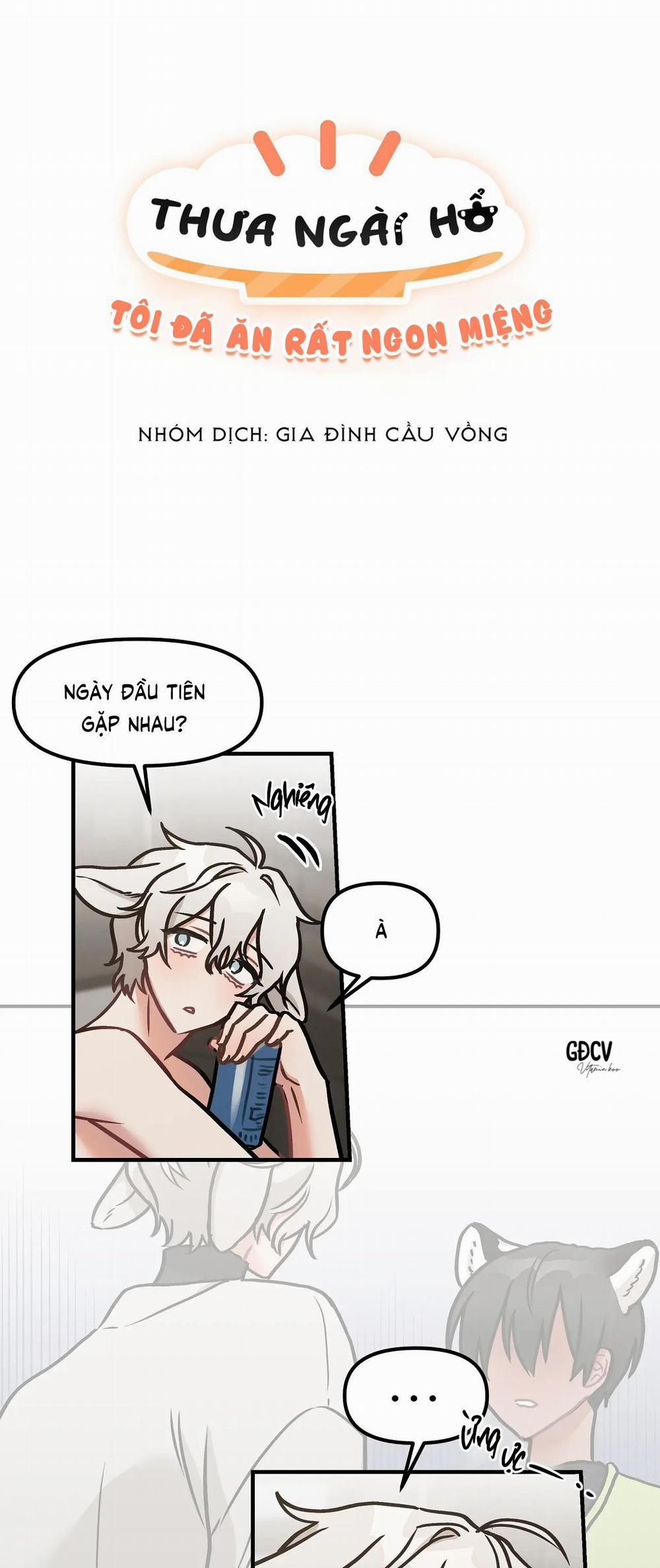 Thưa Ngài Hổ, Tôi Đã Ăn Rất Ngon Miệng 11 trang 2