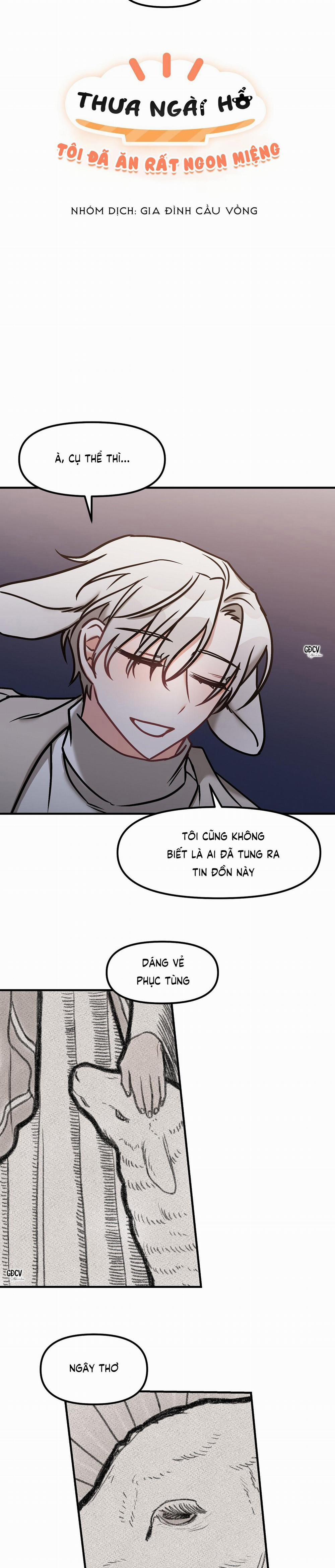 Thưa Ngài Hổ, Tôi Đã Ăn Rất Ngon Miệng 18 trang 2