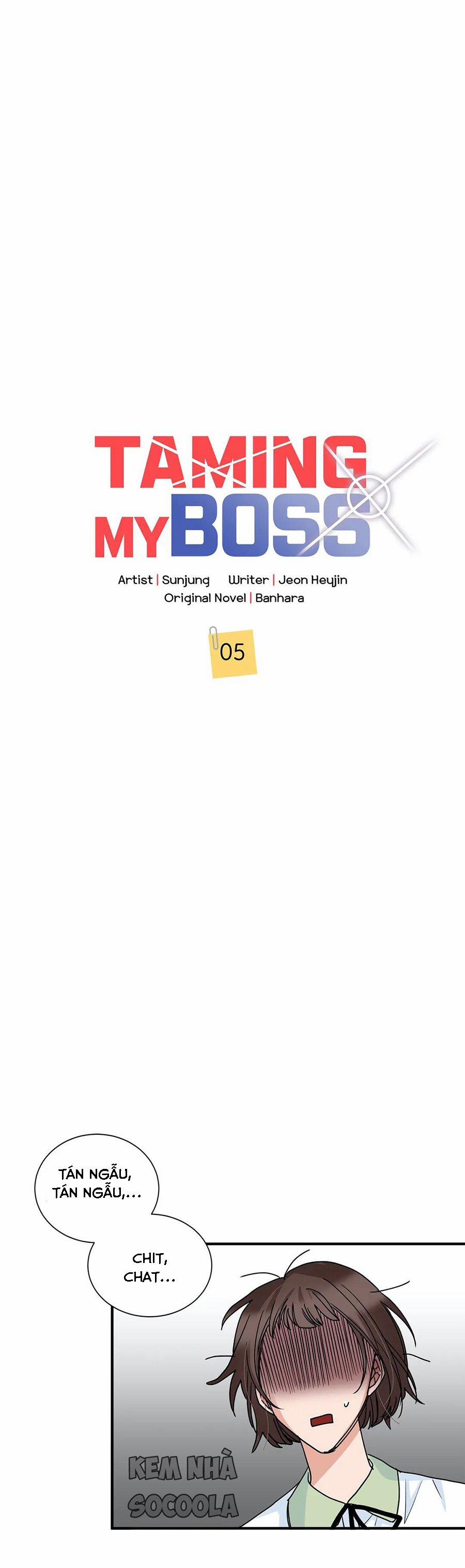 Thuần Phục Sếp Của Tôi 5 trang 0