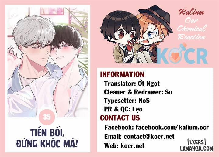 Tiền bối, đừng khóc mà! 35 trang 19