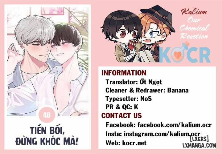 Tiền bối, đừng khóc mà! 46 trang 23