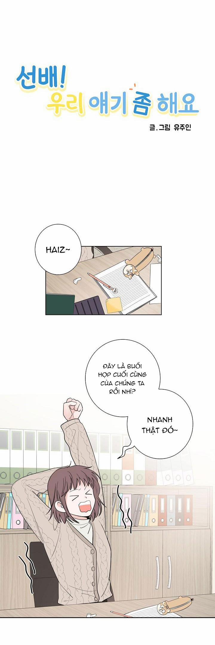 TIỀN BỐI! NÓI CHUYỆN CHÚT ĐI! 12 trang 7