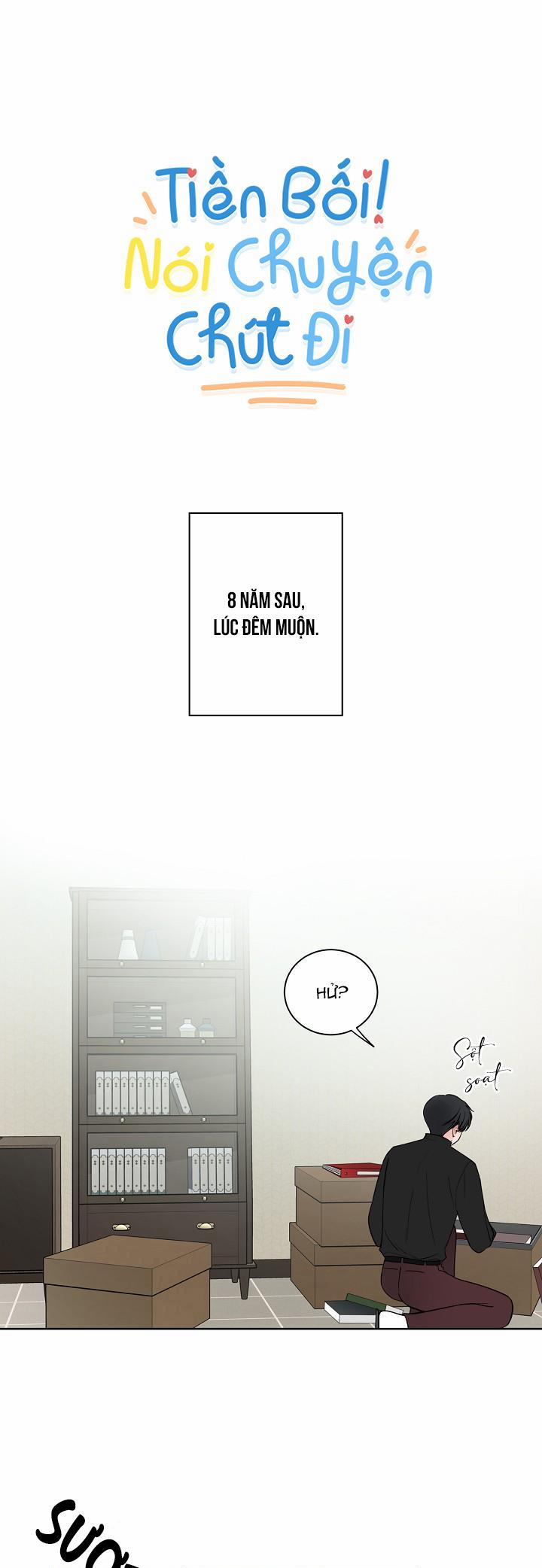 TIỀN BỐI! NÓI CHUYỆN CHÚT ĐI! 35 trang 1