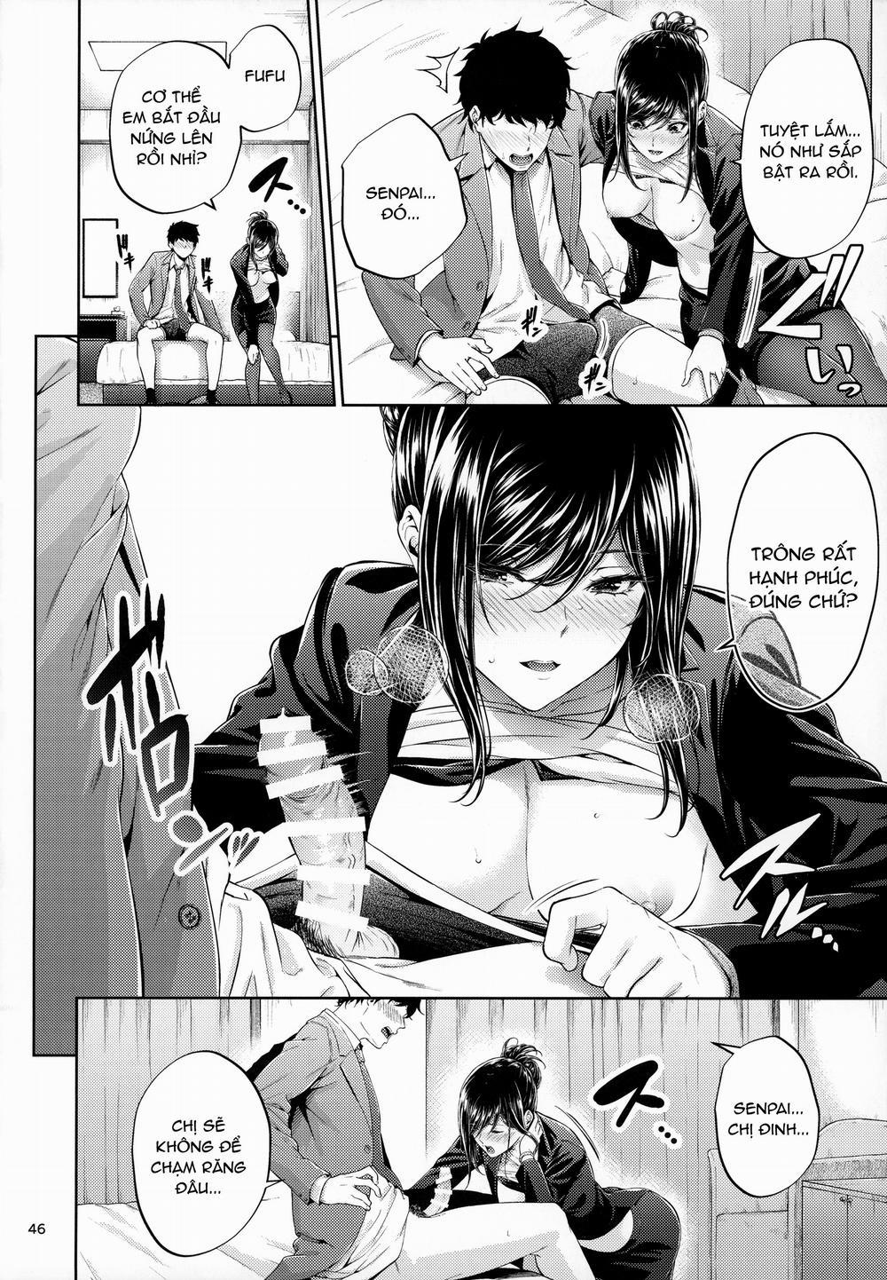 Tiền bối nơi công sở Bắt đầu đến kết thúc đêm đầu tiên trang 13