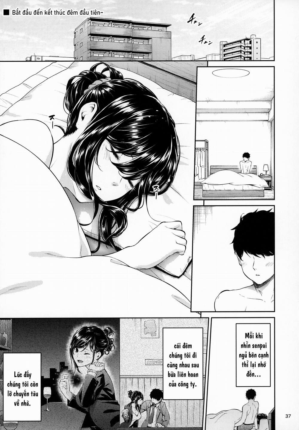 Tiền bối nơi công sở Bắt đầu đến kết thúc đêm đầu tiên trang 4