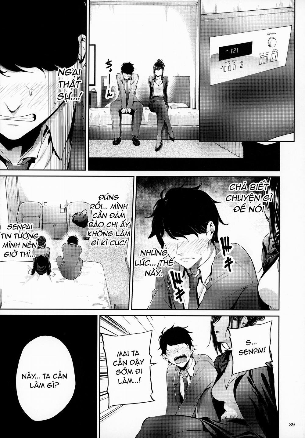 Tiền bối nơi công sở Bắt đầu đến kết thúc đêm đầu tiên trang 6