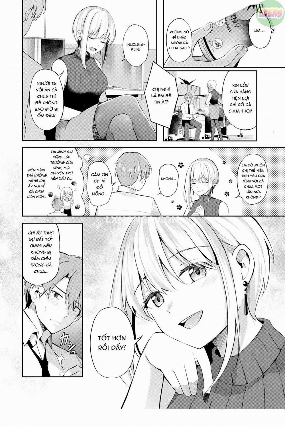 Tiền bối táo bạo Oneshot trang 2