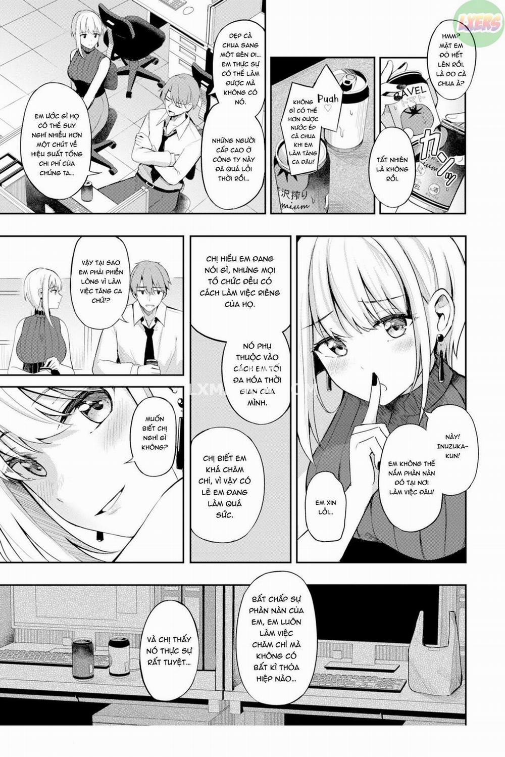 Tiền bối táo bạo Oneshot trang 3