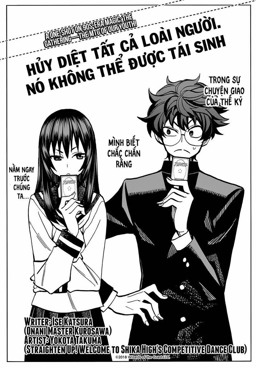 Tiêu Diệt Toàn Bộ Loài Người. Họ Không Thể Được Tái Sinh 1 trang 4