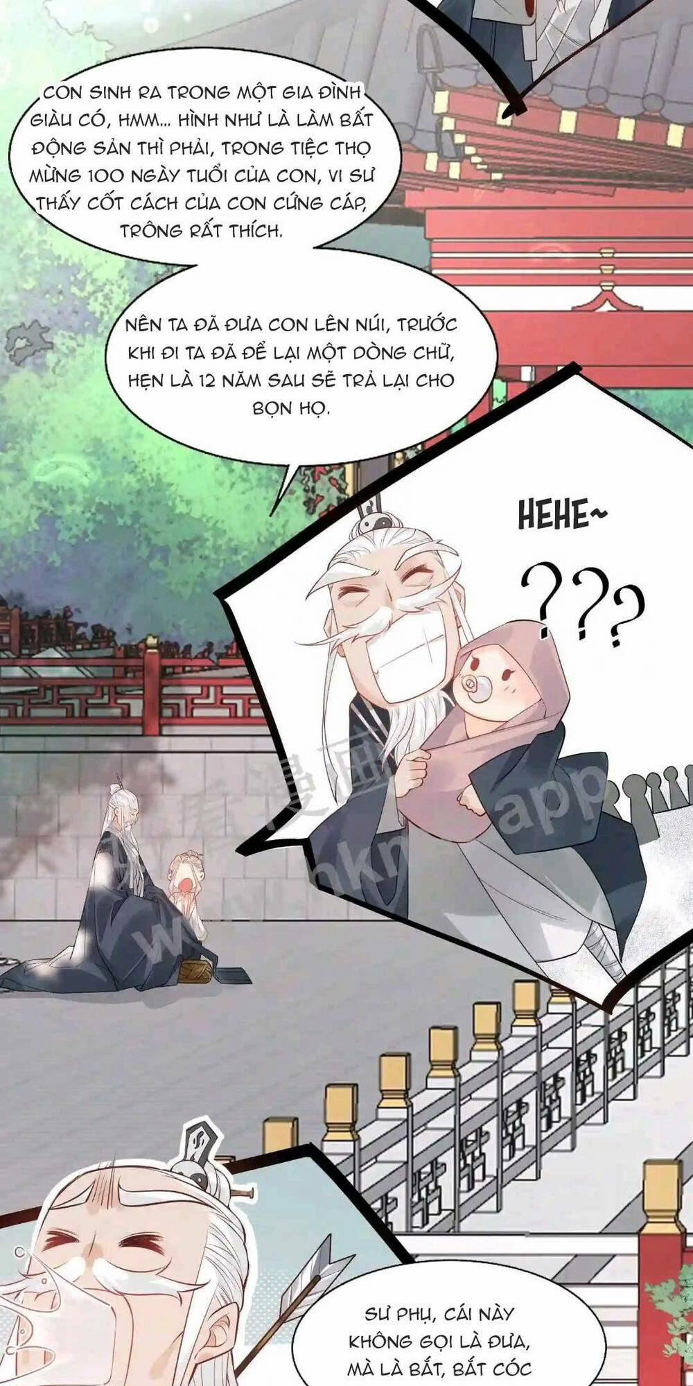 Tiểu Manh Bảo Bốn Tuổi Theo Sư Phụ Xuống Núi 1 trang 12