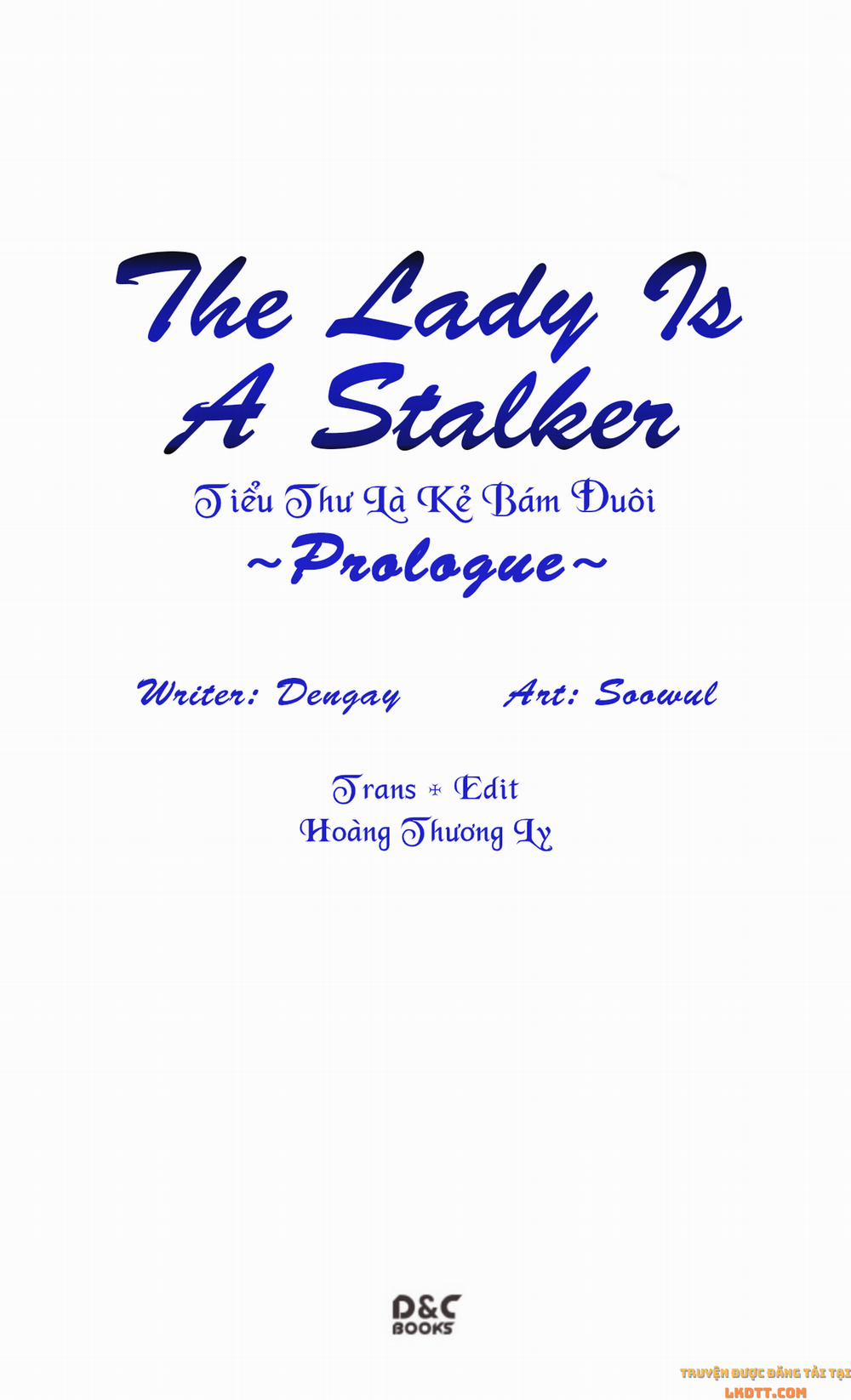 Tiểu Thư Là Kẻ Bám Đuôi 1 trang 1