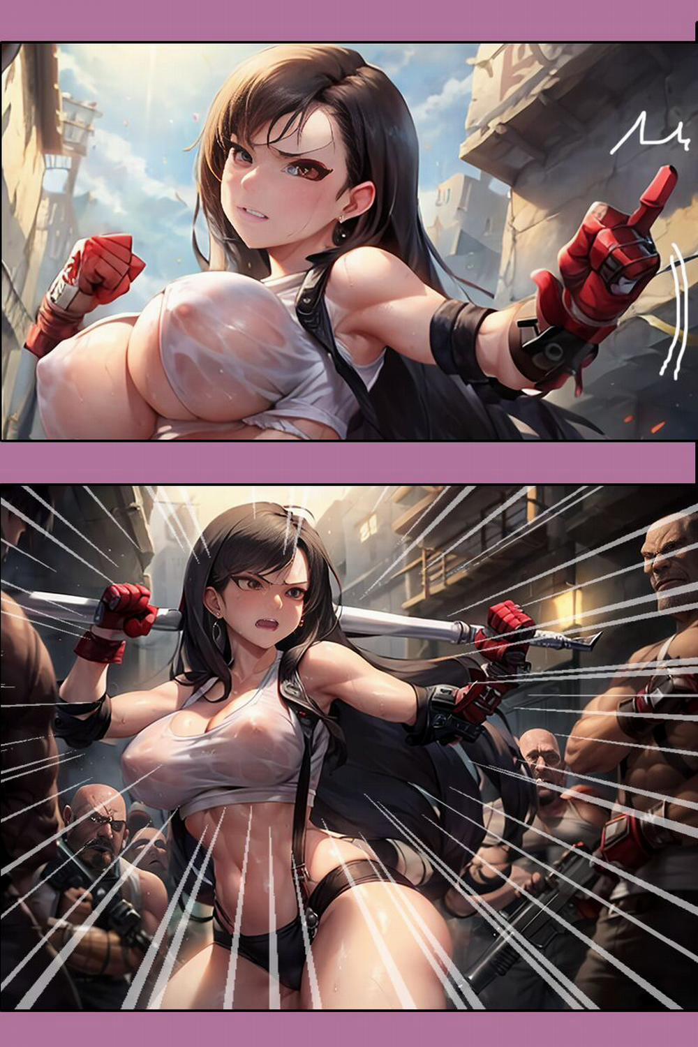 Tifa's Trouble in Dark Alley Oneshot trang 4