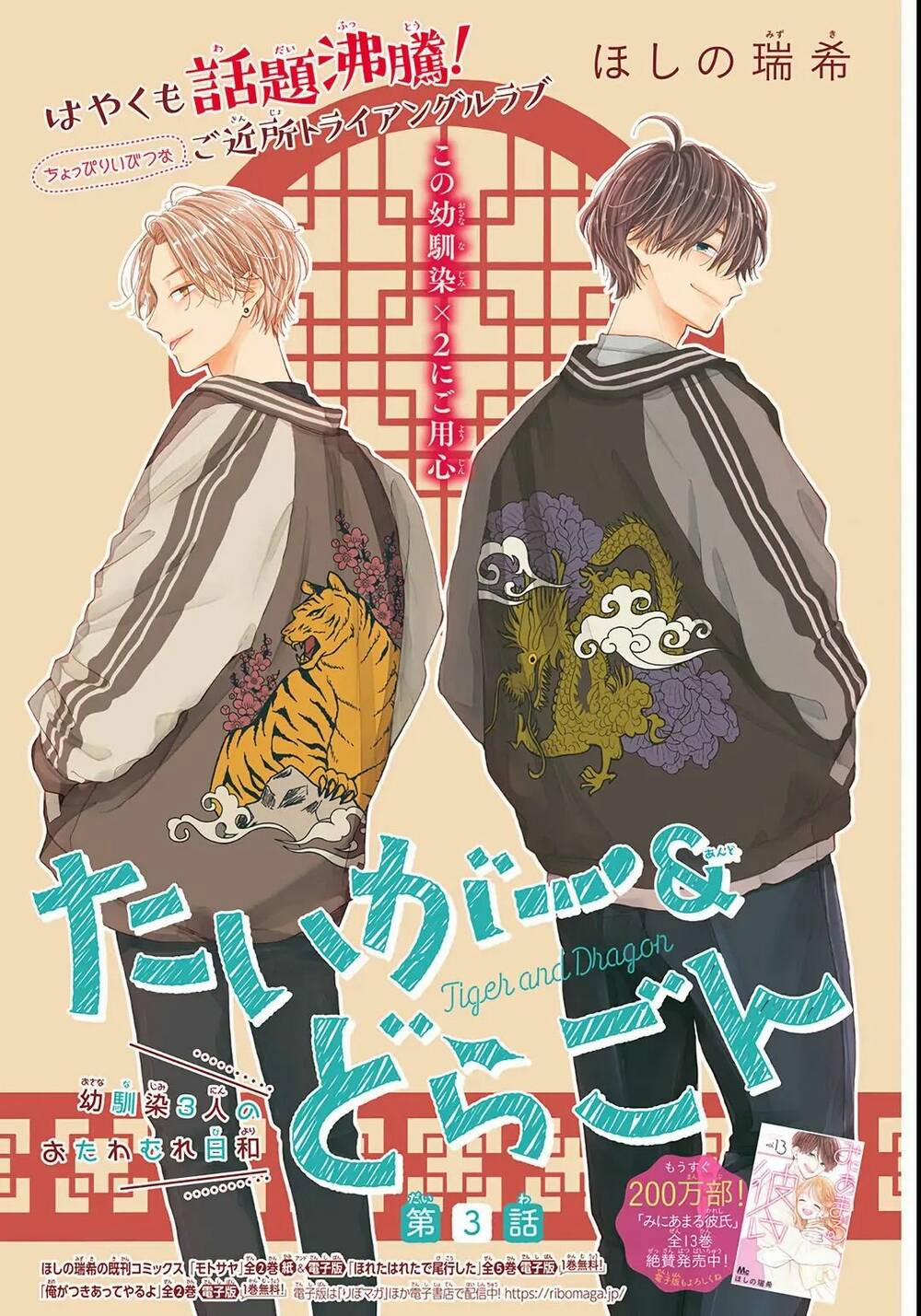 Tiger And Dragon 3 trang 0