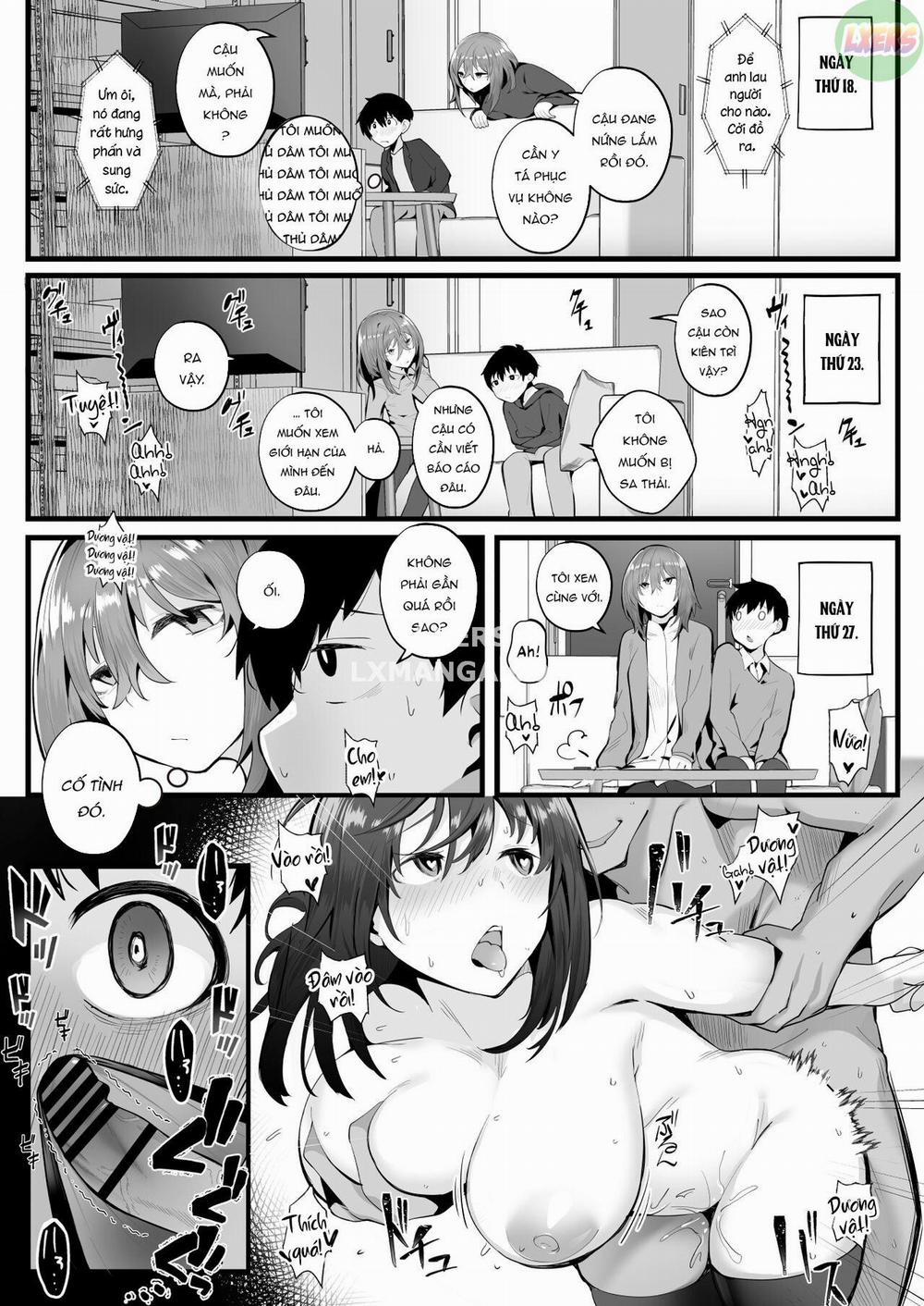 Tight Edging from a Tall Girl of Few Words Oneshot trang 13