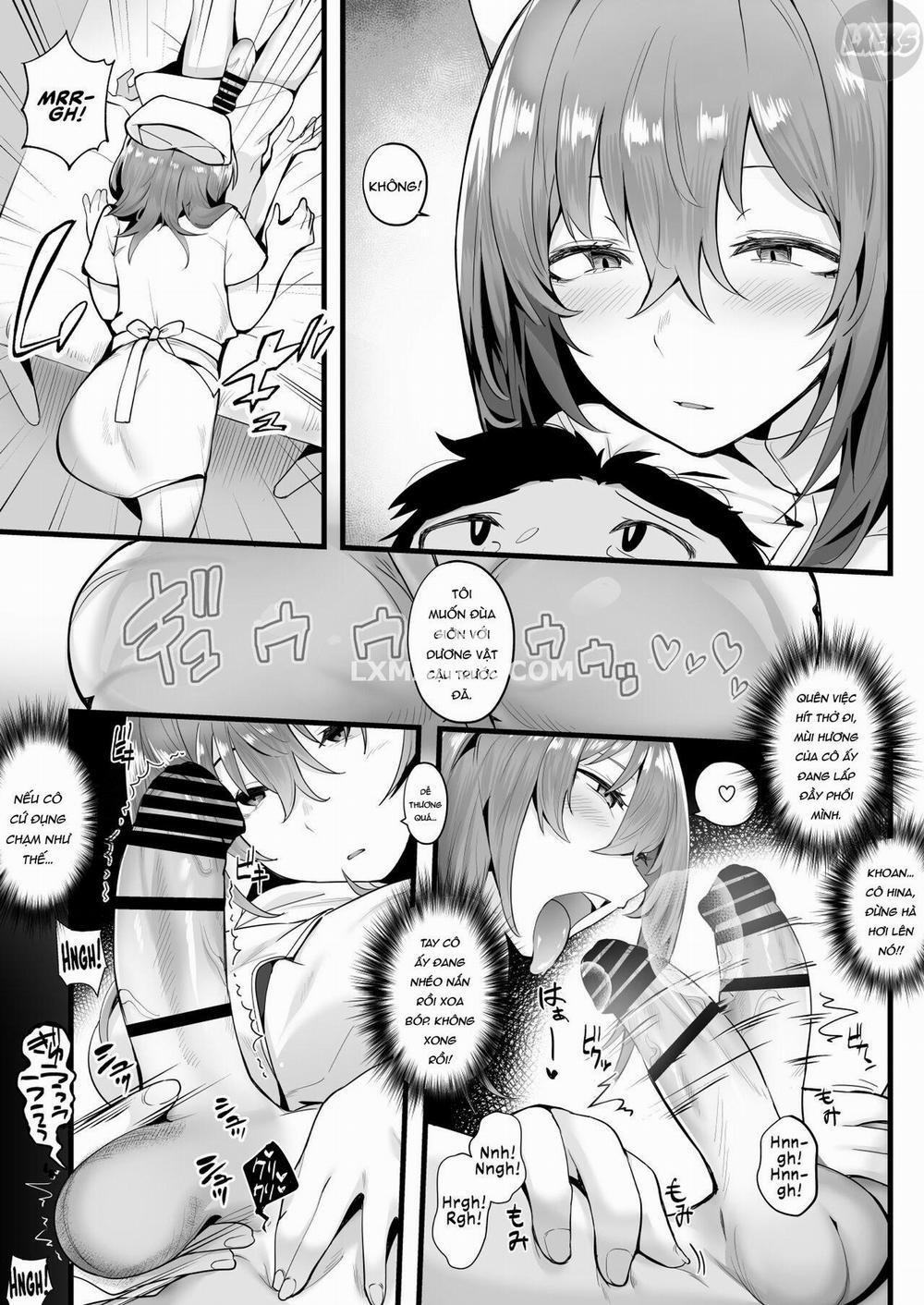 Tight Edging from a Tall Girl of Few Words Oneshot trang 16