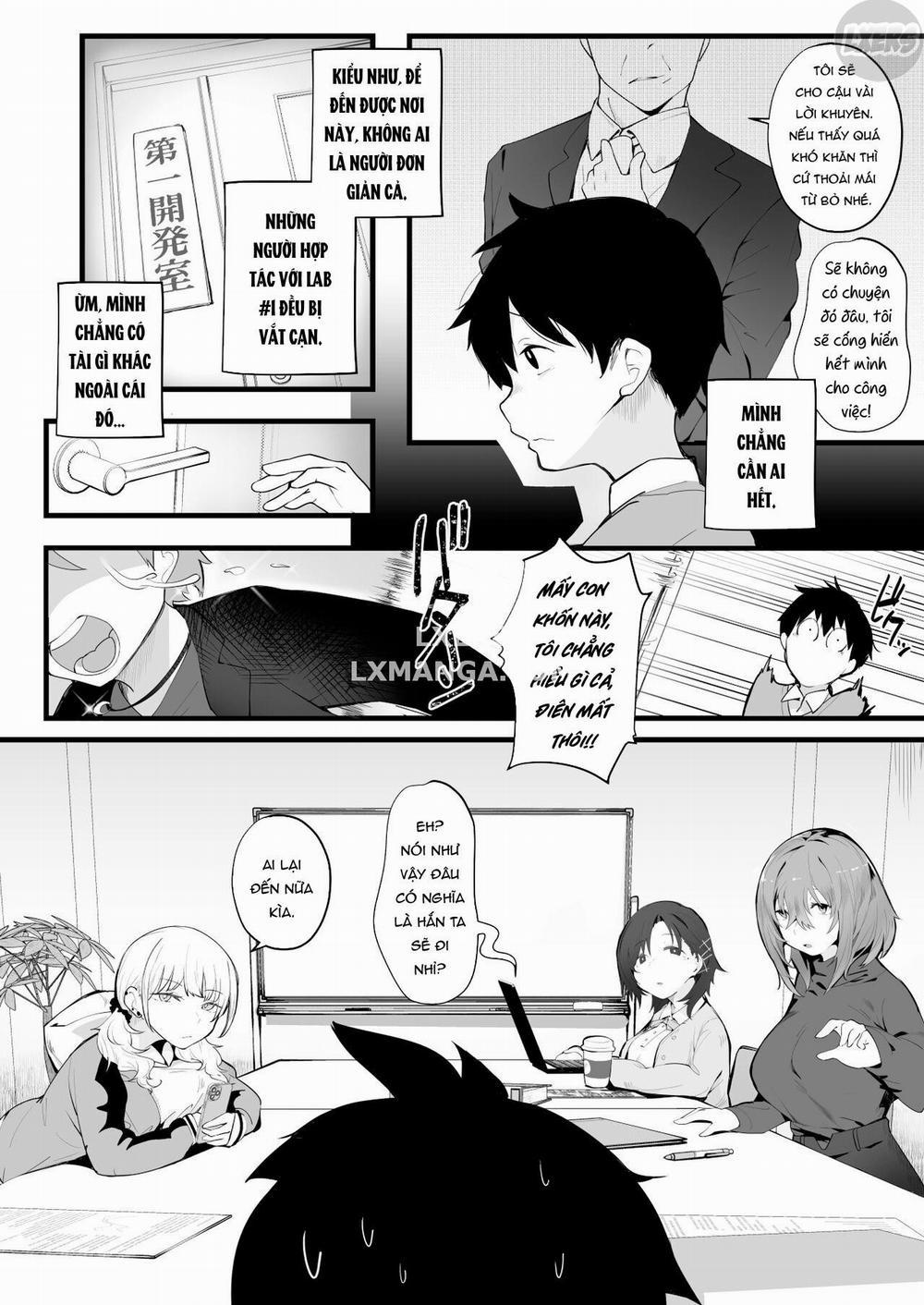 Tight Edging from a Tall Girl of Few Words Oneshot trang 4