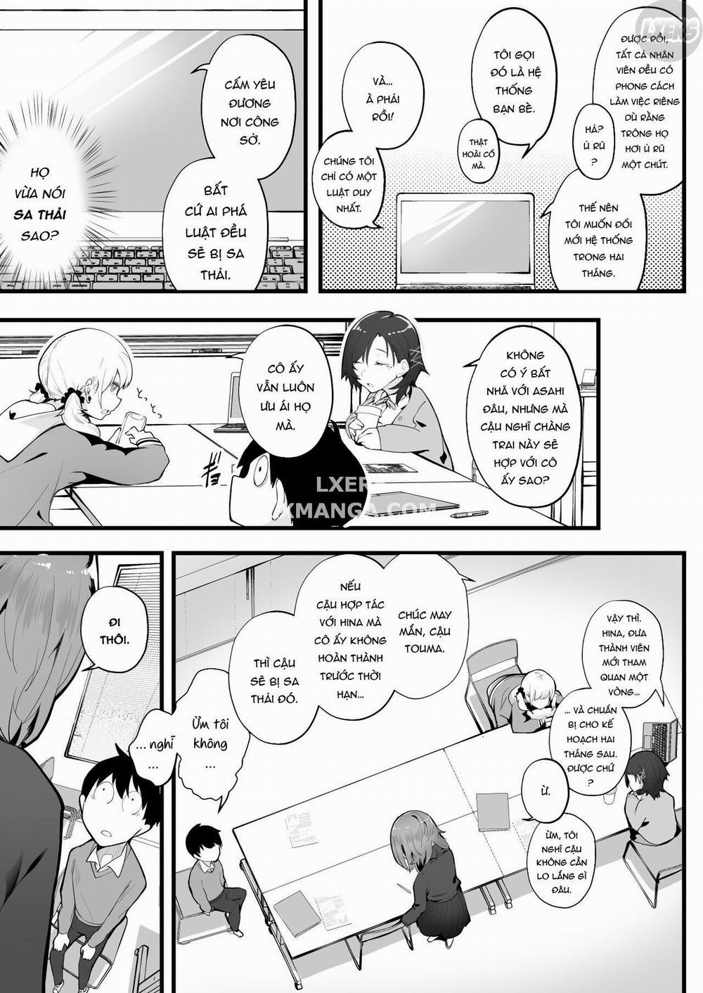 Tight Edging from a Tall Girl of Few Words Oneshot trang 6