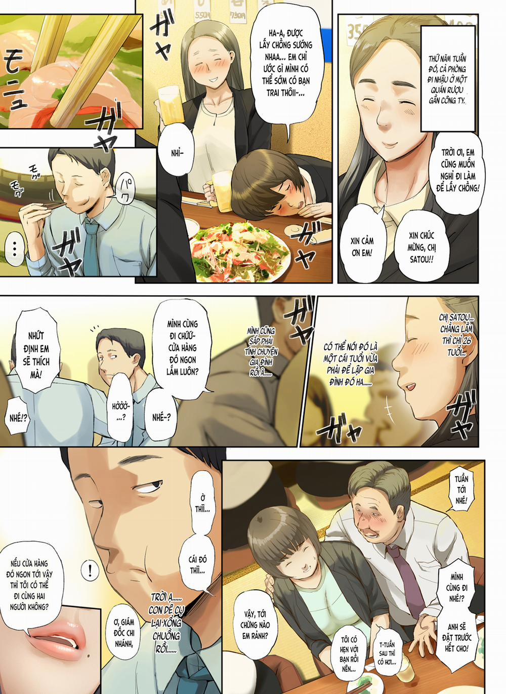 [Tin buồn] Bà già ế của công ty đã dính bầu (nguyên tác) 1 trang 8