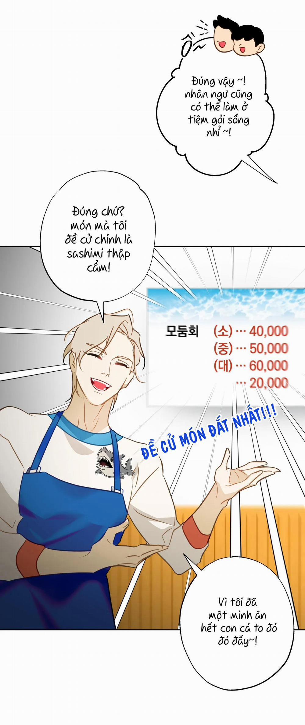 Tình đầu của chủ quán gỏi cá là nhân ngư 3 NGANG RAW trang 18