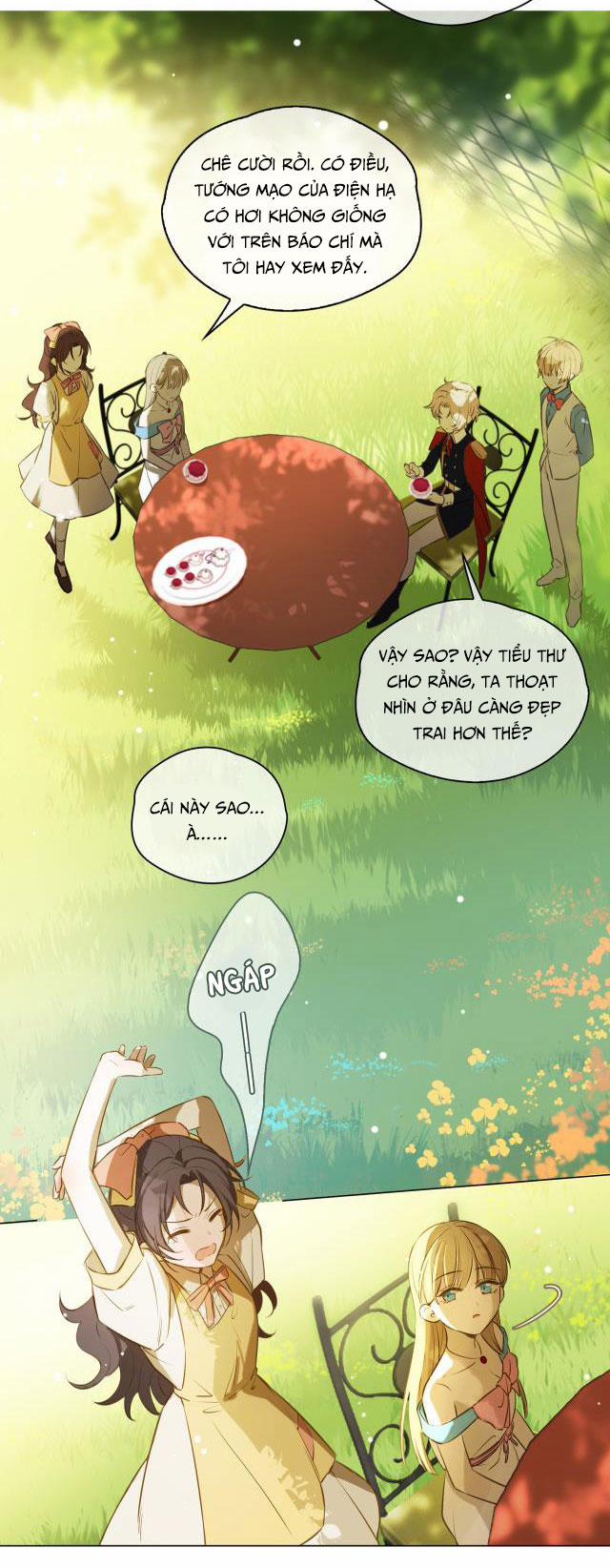 Tình Đầu Của Hoàng Thái Tử 33.5 trang 18