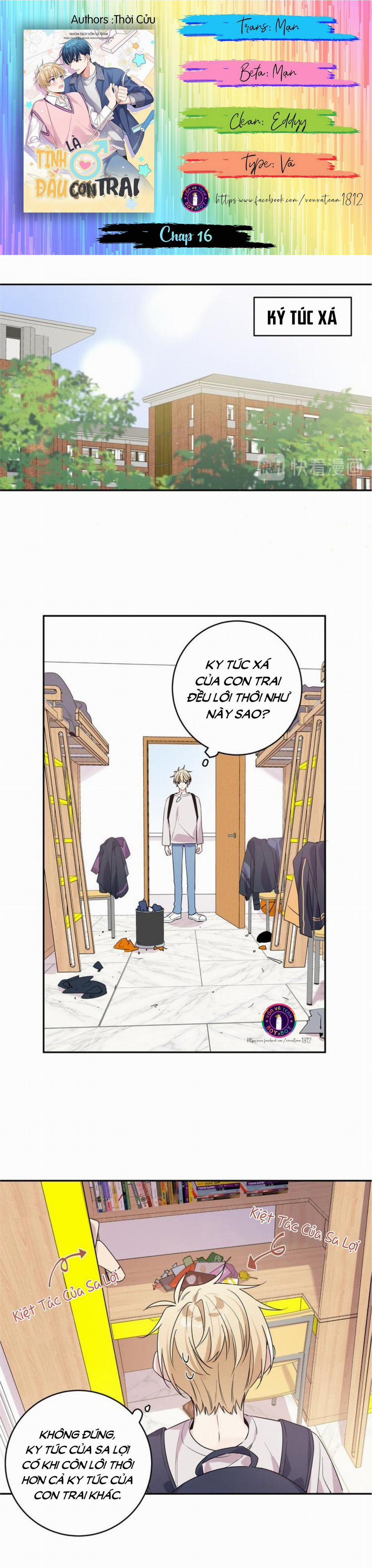 Tình Đầu Là Con Trai (END) 16 trang 0